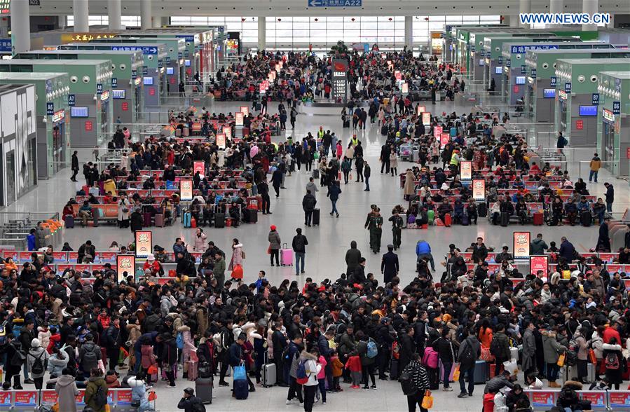 CHINA-SPRING FESTIVAL-HOLIDAY END-TRAVEL RUSH (CN)