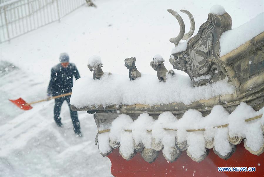 CHINA-WEATHER-SNOW (CN)