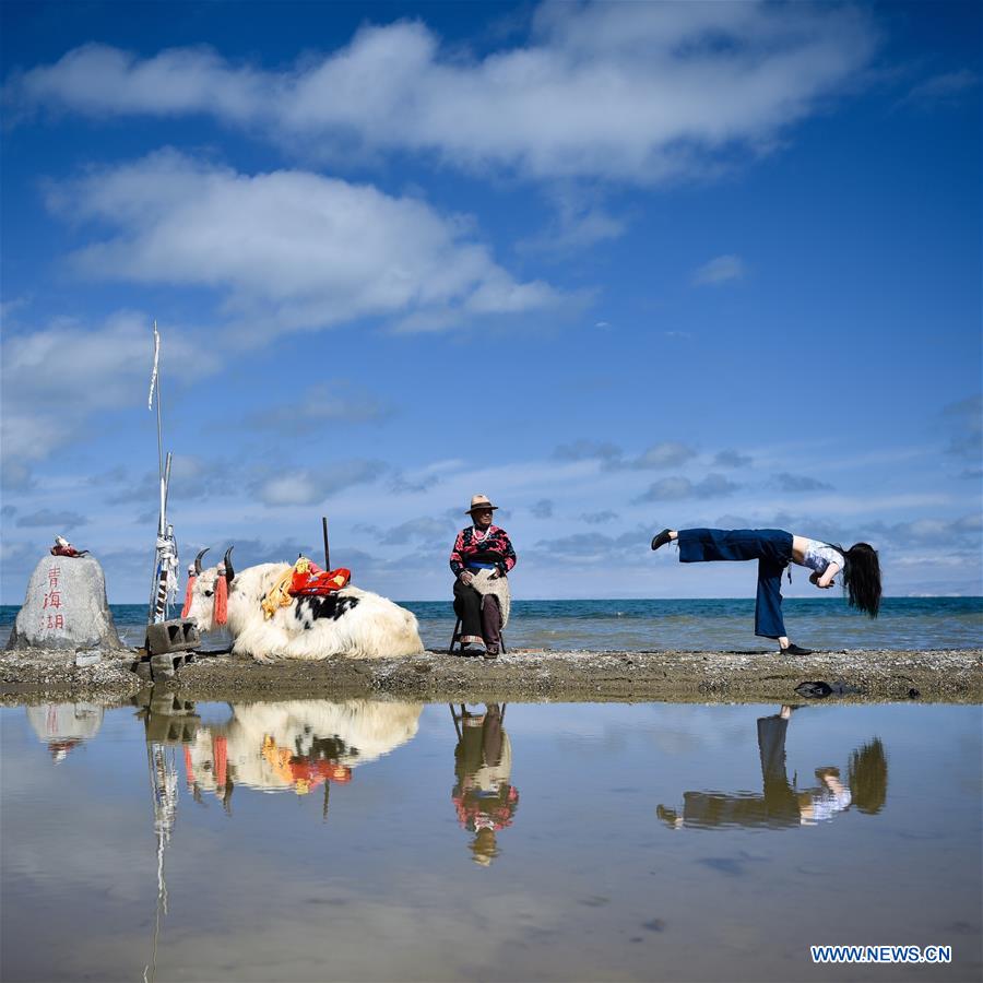 CHINA-QINGHAI-QINGHAI LAKE-WATER LEVEL-RISE (CN)