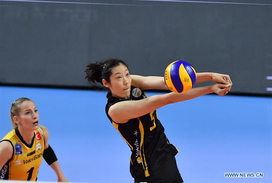 (SP)TURKEY-ISTANBUL-VOLLEYBALL-TURKISH WOMEN'S VOLLEYBALL LEAGUE