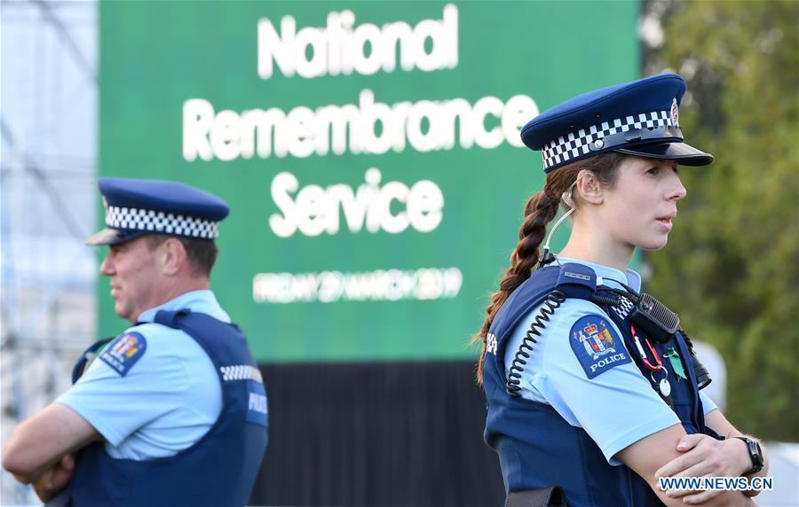 NEW ZEALAND-CHRISTCHURCH-REMEMBRANCE SERVICE