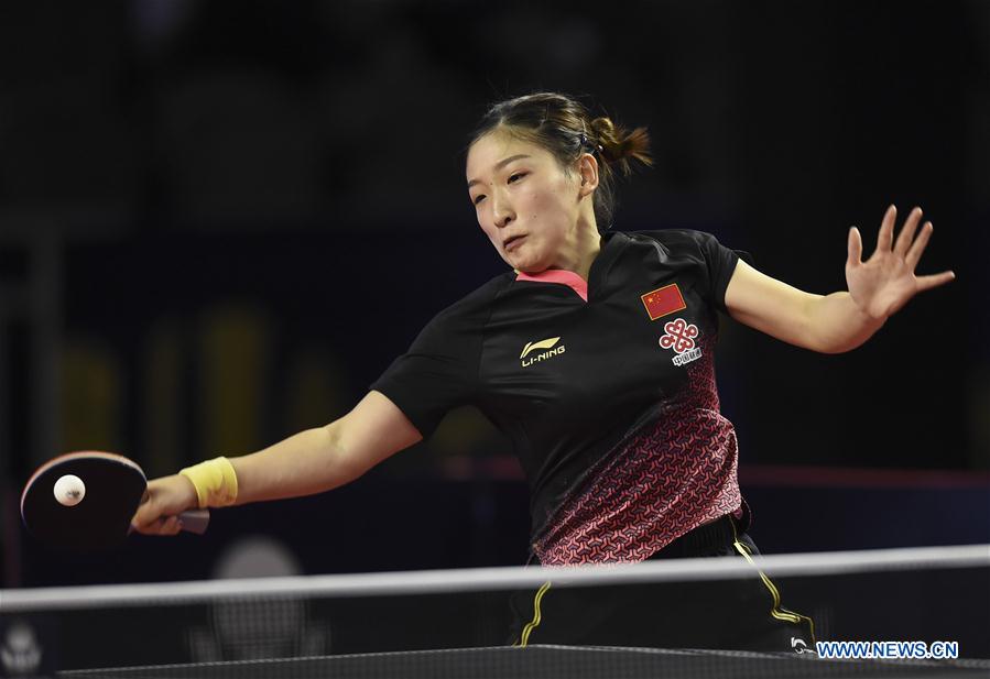 (SP)QATAR-DOHA-TABLE TENNIS-QATAR OPEN-WOMEN'S SINGLES-FINAL