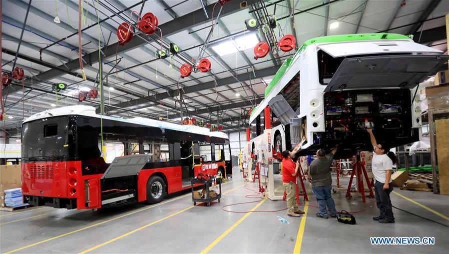 U.S.-LOS ANGELES-LANCASTER-BYD-E-BUS-MILESTONE