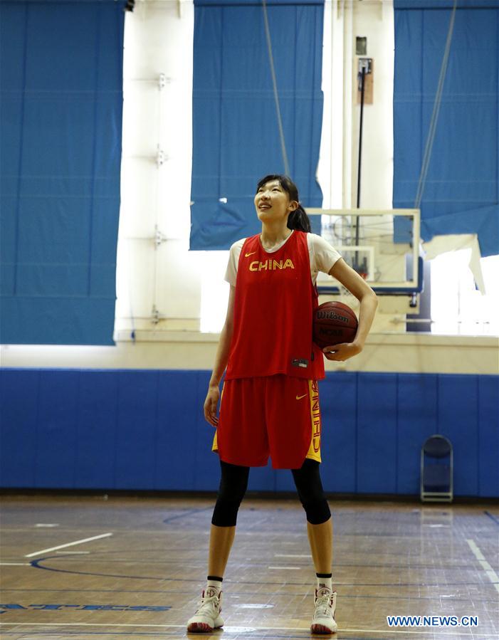 (SP)U.S.-LOS ANGELES-WNBA-DRAFT-HAN XU