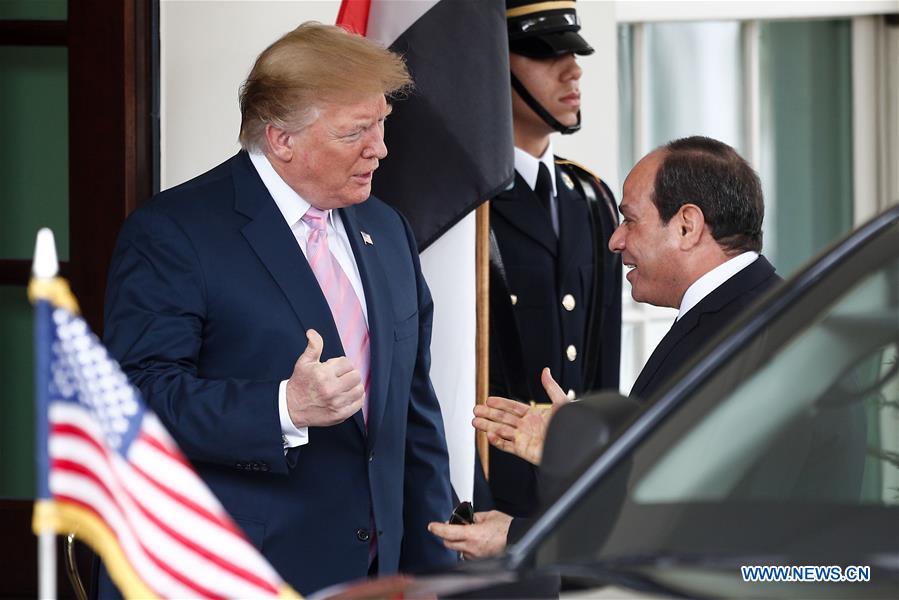 U.S.-WASHINGTON D.C.-PRESIDENT-EGYPT-PRESIDENT-MEETING