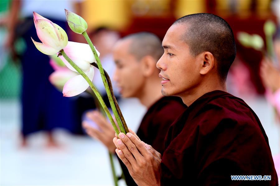 MYANMAR-YANGON-NEW YEAR-CELEBRATION