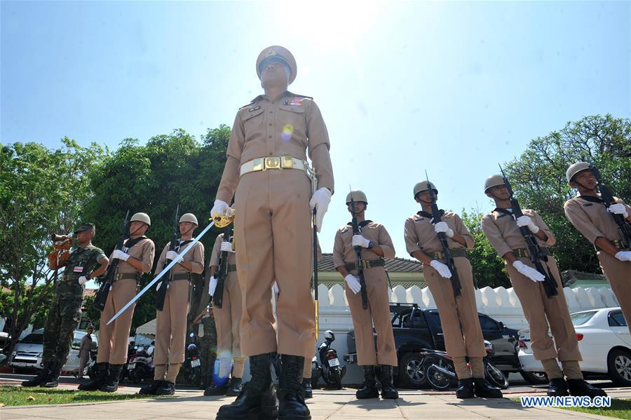 THAILAND-BANGKOK-CORONATION CEREMONY-TRAINING