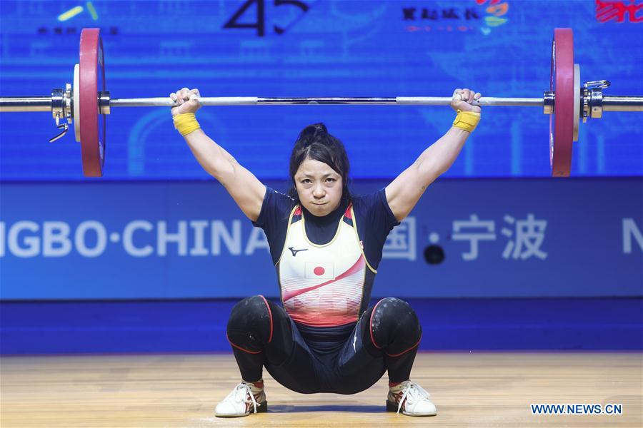 (SP)CHINA-NINGBO-WEIGHTLIFTING-ASIAN CHAMPIONSHIPS(CN)