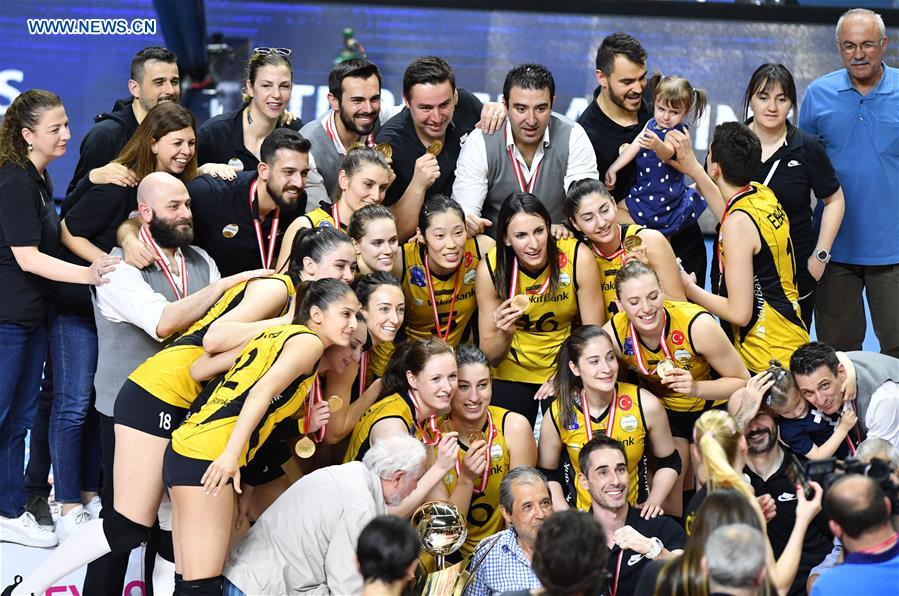 (SP)TURKEY-ISTANBUL-VOLLEYBALL-TURKISH WOMEN'S LEAGUE-FINAL