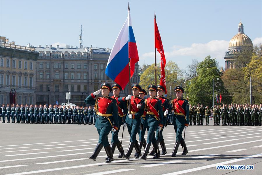 RUSSIA-ST. PETERSBURG-VICTORY DAY-PARADE