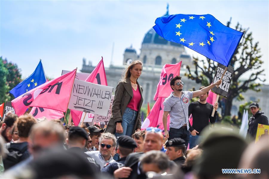 AUSTRIA-VIENNA-SNAP ELECTION-RALLY