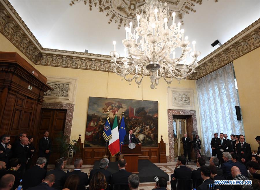 ITALY-ROME-PM-PRESS CONFERENCE