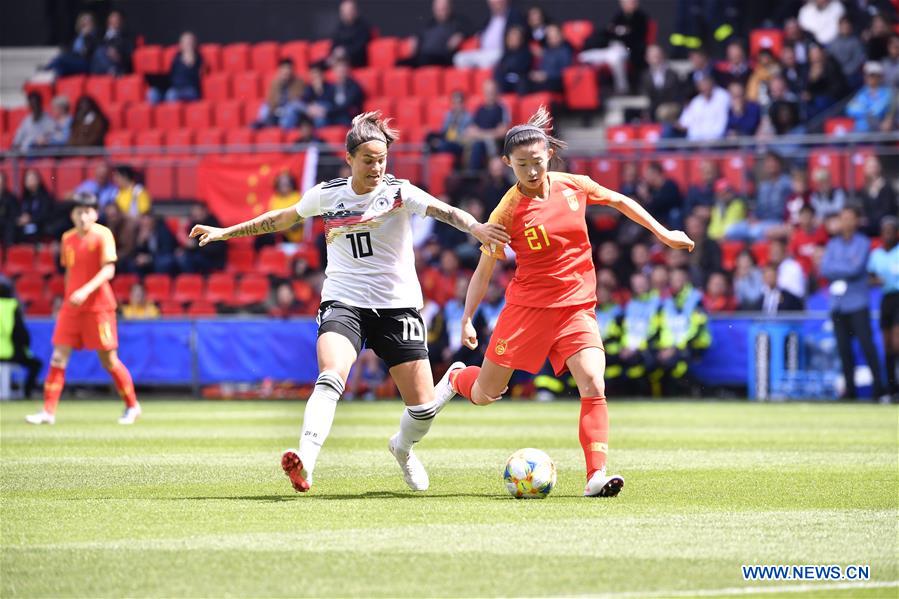 (SP)FRANCE-RENNES-2019 FIFA WOMEN'S WORLD CUP-GROUP B-GER VS CHN