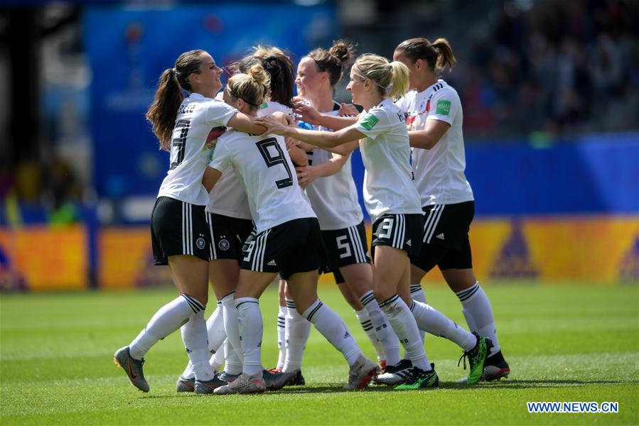 (SP)FRANCE-RENNES-2019 FIFA WOMEN'S WORLD CUP-GROUP B-GER VS CHN