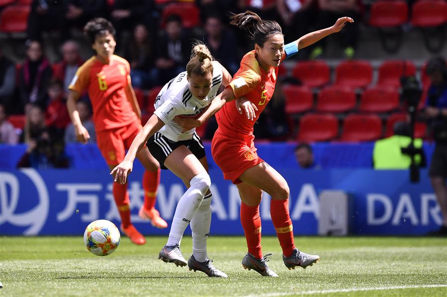 (SP)FRANCE-RENNES-2019 FIFA WOMEN'S WORLD CUP-GROUP B-GER VS CHN