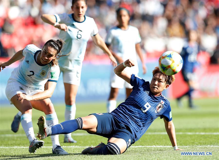 (SP)FRANCE-PARIS-2019 FIFA WOMEN'S WORLD CUP-GROUP D-ARG VS JPN