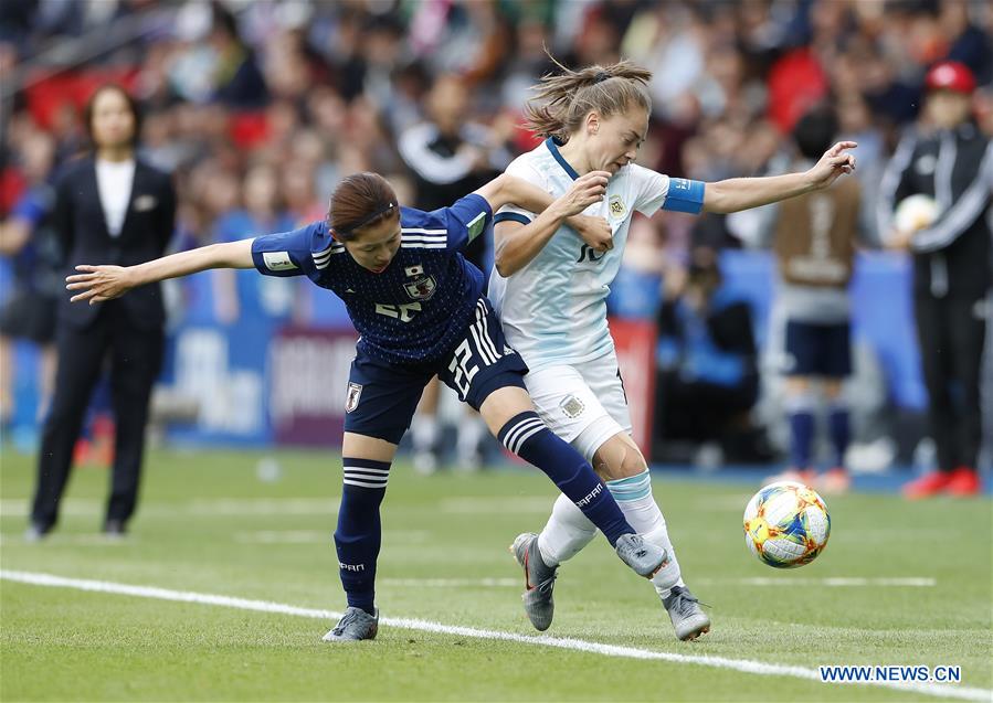 (SP)FRANCE-PARIS-2019 FIFA WOMEN'S WORLD CUP-GROUP D-ARG VS JPN