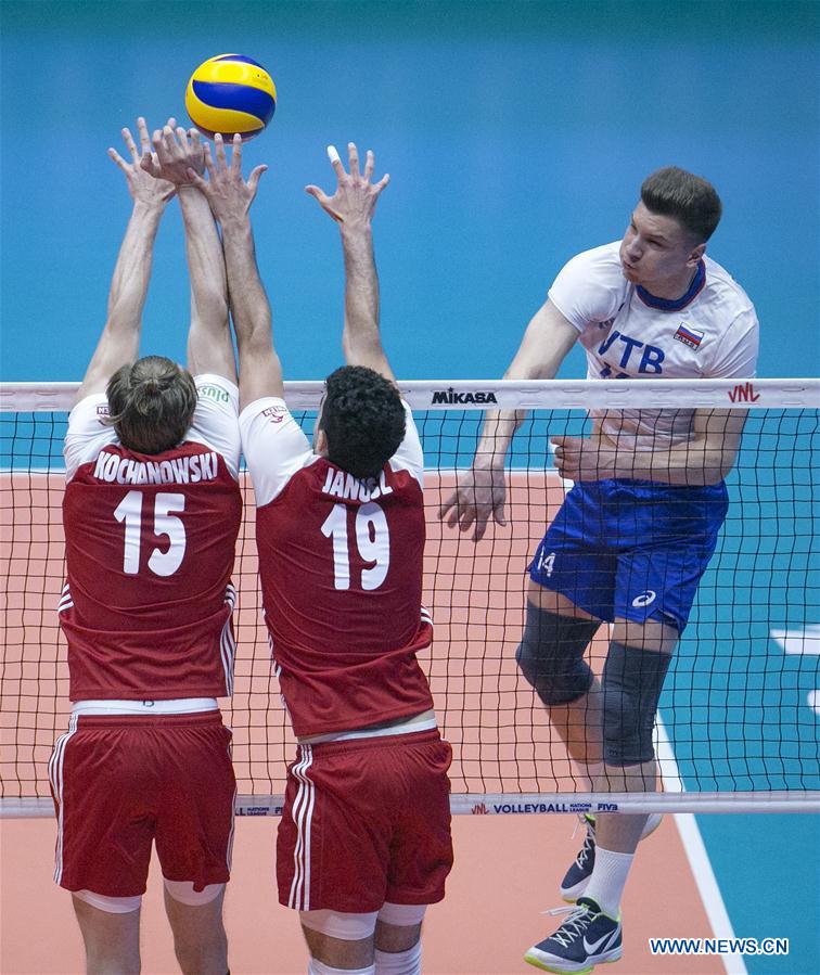 (SP)IRAN-URMIA-FIVB VOLLEYBALL LEAGUE-RUSSIA VS POLAND