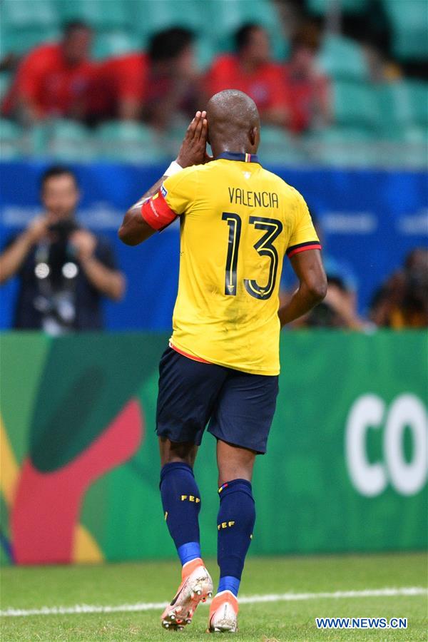 (SP)BRAZIL-SALVADOR-SOCCER-COPA AMERICA 2019-CHILE VS ECUADOR