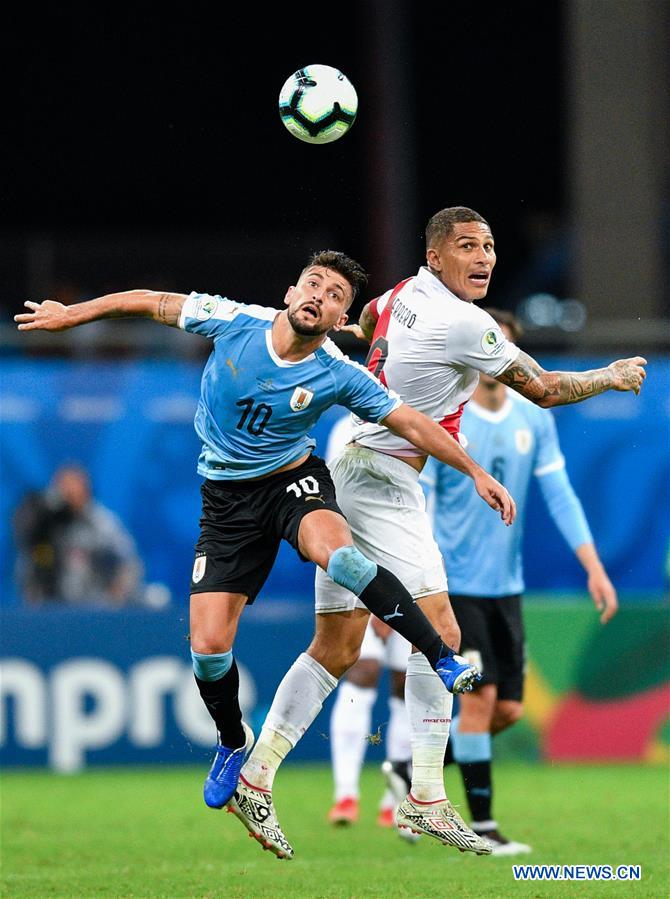 (SP)BRAZIL-SALVADOR-FOOTBALL-COPA AMERICA 2019-PERU VS URUGUAY