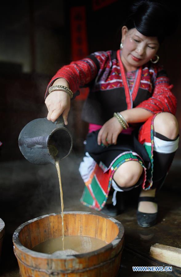 #CHINA-GUANGXI-YAO ETHNIC GROUP-HAIR (CN)