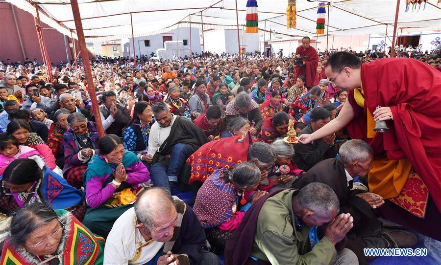 CHINA-TIBET-PANCHEN LAMA-BUDDHIST ACTIVITIES (CN)