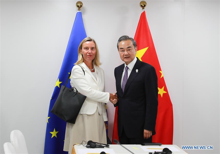 THAILAND-BANGKOK-CHINA-WANG YI-EU-FREDERICA MOGHERINI-MEETING