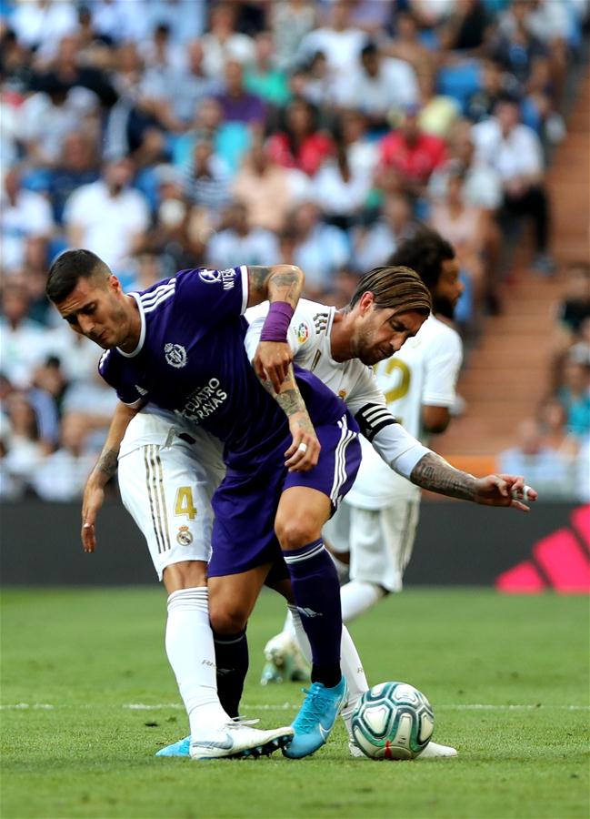 (SP)SPAIN-MADRID-SOCCER-SPANISH LEAGUE-REAL MADRID VS VALLADOLID