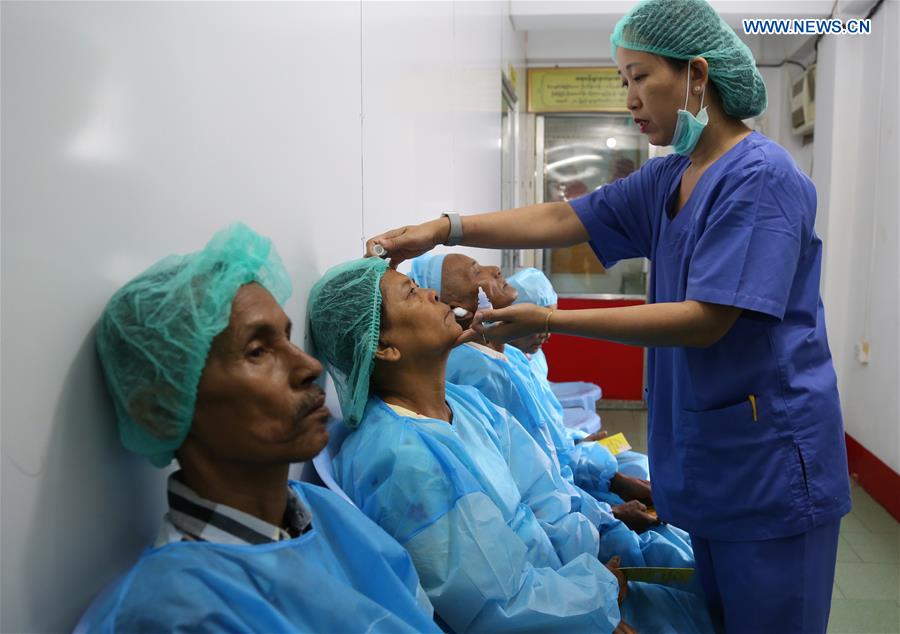 MYANMAR-YANGON-CHINA-FREE CATARACT SURGERIES