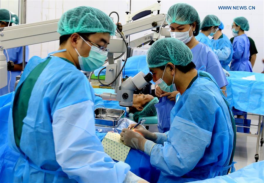 MYANMAR-YANGON-CHINA-FREE CATARACT SURGERIES