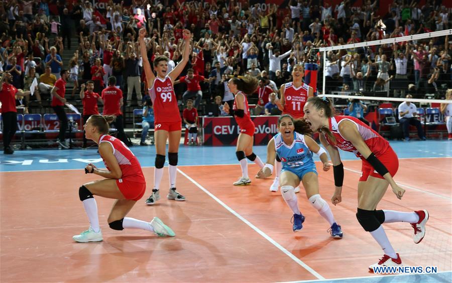 (SP)TURKEY-ANKARA-VOLLEYBALL-WOMEN'S EUROPEAN CHAMPIONSHIP