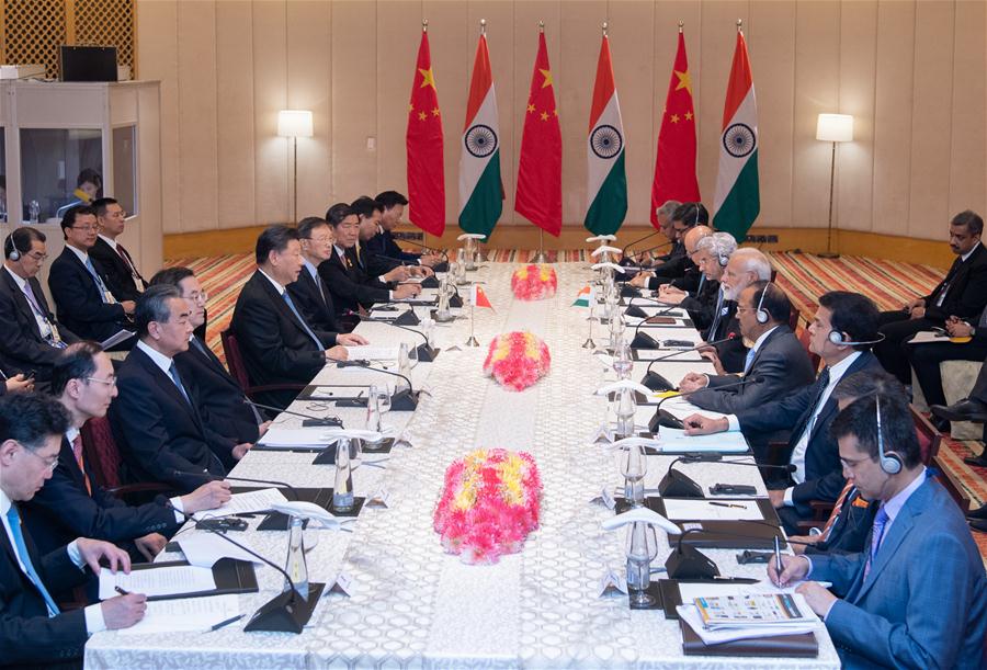 INDIA-CHENNAI-CHINA-XI JINPING-NARENDRA MODI-MEETING