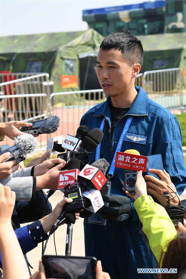 (SP)CHINA-WUHAN-7TH MILITARY WORLD GAMES-AERONAUTICAL PENTATHLON-FLYING CONTEST