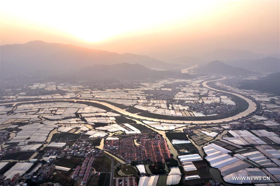 CHINA-FUJIAN-DAIMEI VILLAGE-AERIAL VIEW (CN)