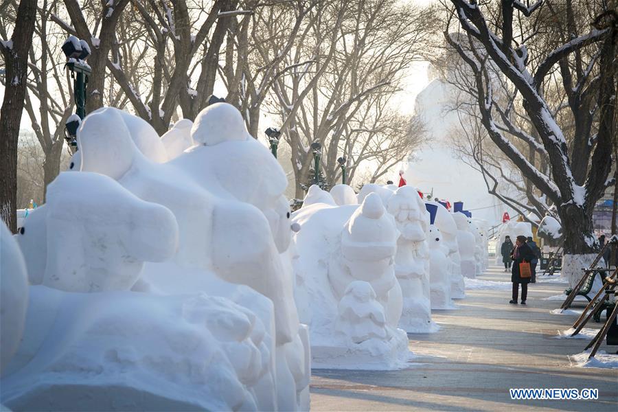 CHINA-HARBIN-SNOWMEN(CN)