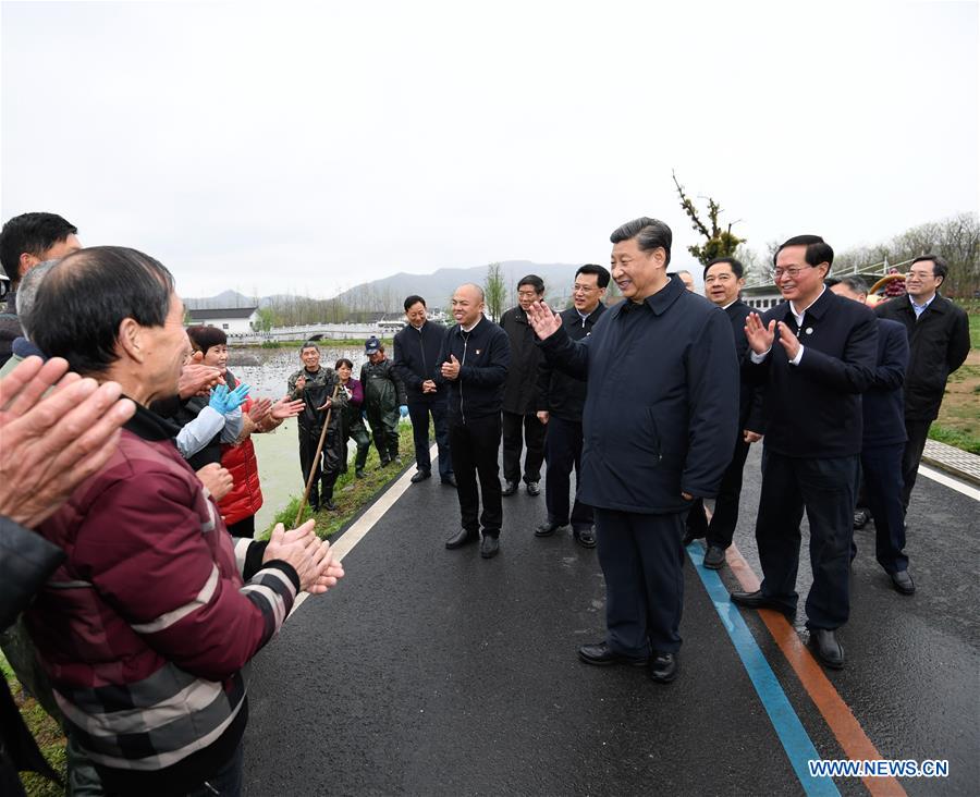 CHINA-ZHEJIANG-ANJI-XI JINPING-INSPECTION (CN)