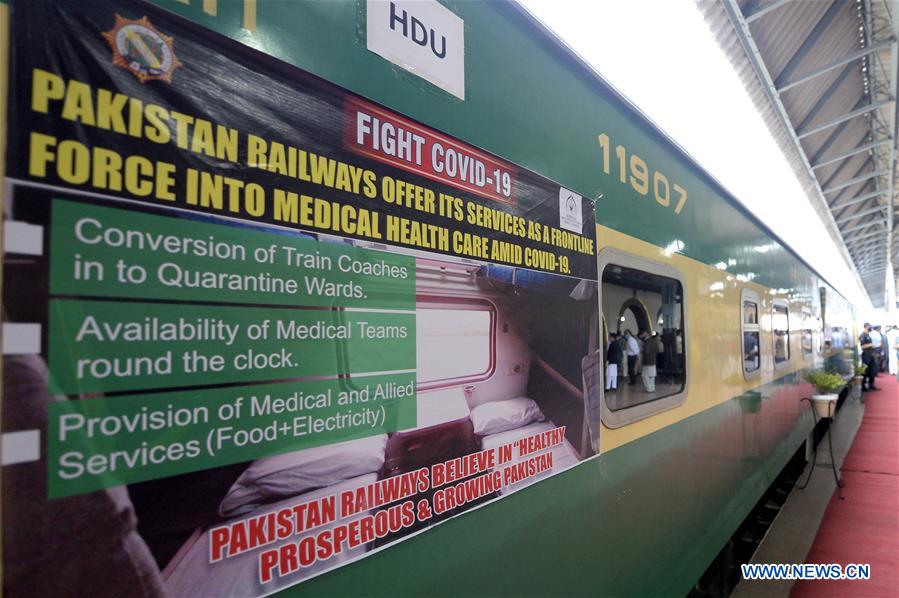 PAKISTAN-RAWALPINDI-COVID-19-TRAIN-QUARANTINE WARD