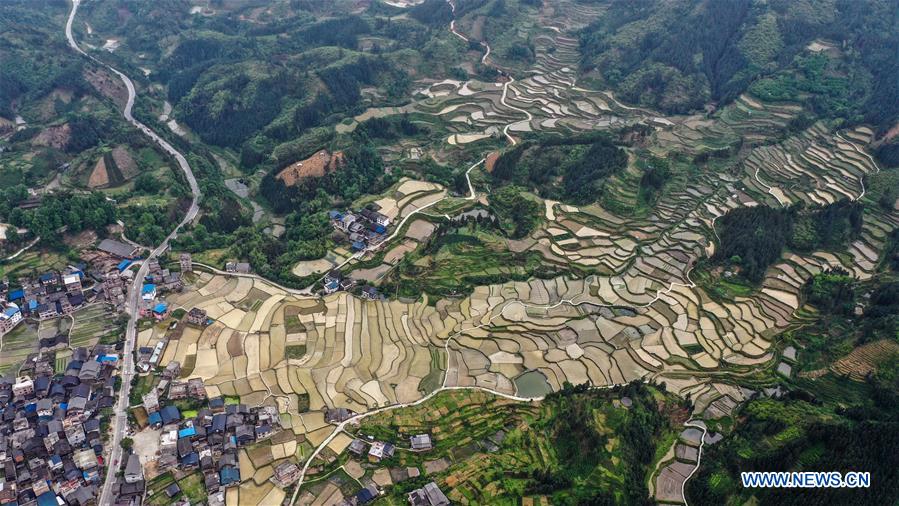 CHINA-GUANGXI-SANJIANG-SPRING SCENERY (CN)