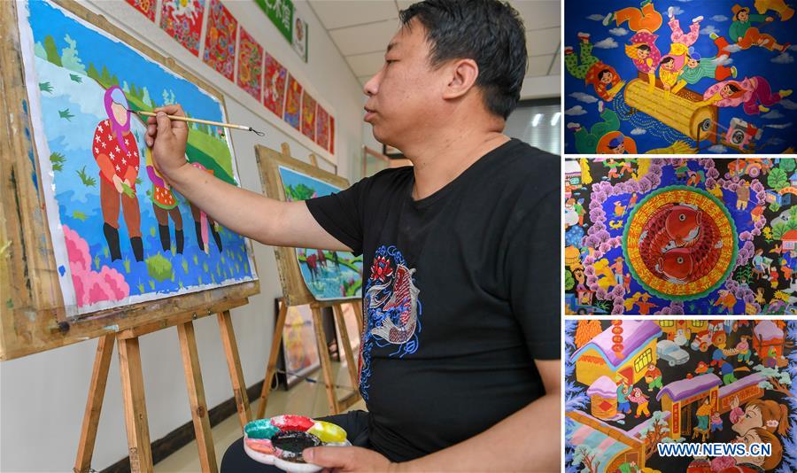 CHINA-JILIN-LISHU-FARMER PAINTING(CN)