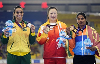 7th CISM Military World Games: women's javelin throw final of track and field