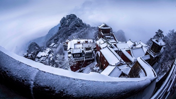 追梦足迹｜武当：云绕仙山，雪落紫金